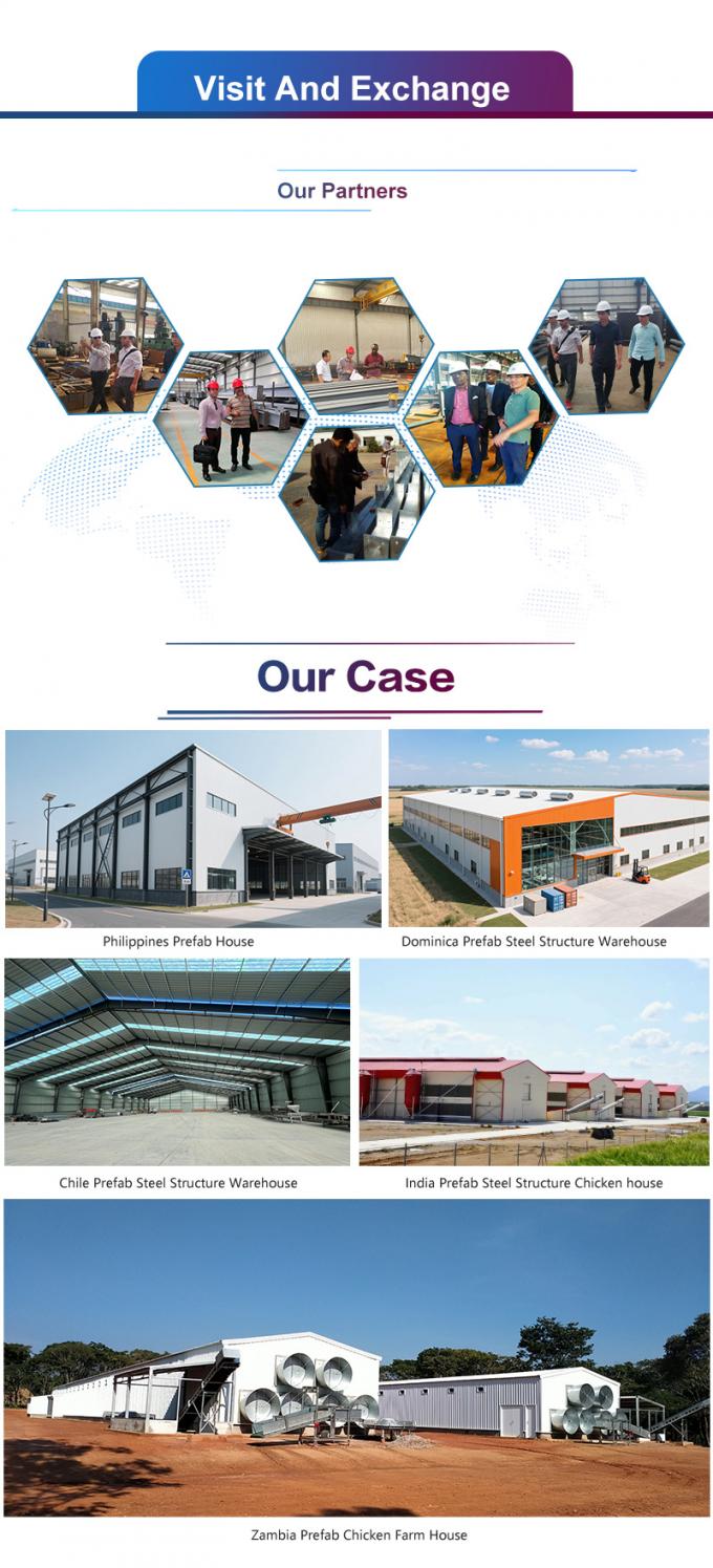 기후 제어 중량 강철 구조 소 덤불 6